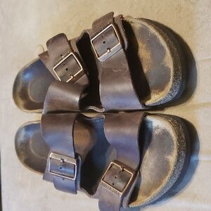 Birkenstock Arizona Brown Leather Size 40